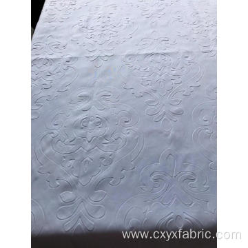 Polyester 3d emboss fabric for bedsheet